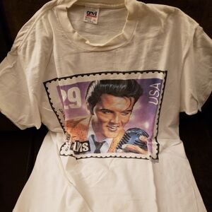 Elvis US Postage Stamp XL T-shirt